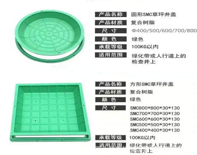 多祥镇树脂复合种植井盖展示